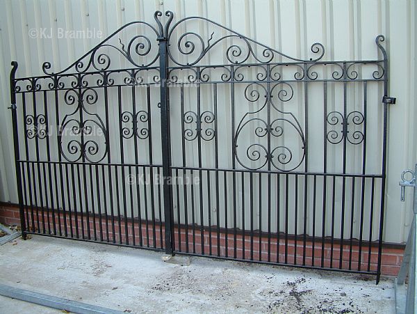 Metal Gates,Scroll Design, Somerset